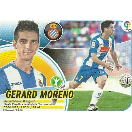 Sale Sticker Gerard Moreno Espanyol Liga Ediciones Este 2016-17