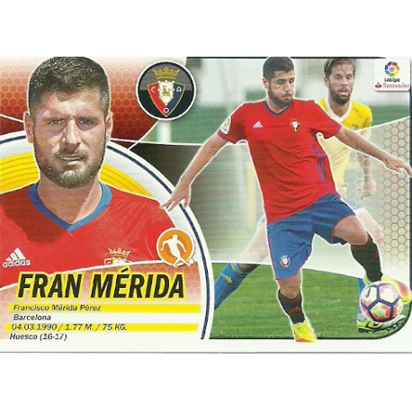 Fran Mérida Osasuna UF29 Ediciones Este 2016-17