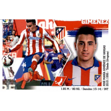 Giménez Atlético Madrid 7 Ediciones Este 2015-16