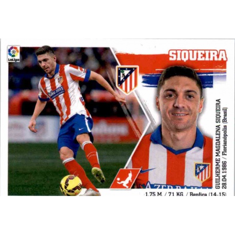 Siqueira Atlético Madrid 10 Ediciones Este 2015-16