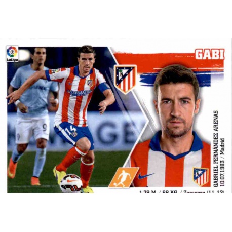 Gabi Atlético Madrid 11 Ediciones Este 2015-16