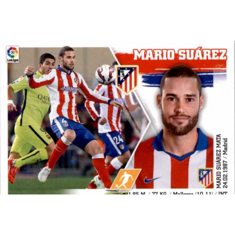 Mario Suárez Atlético Madrid 13 Ediciones Este 2015-16