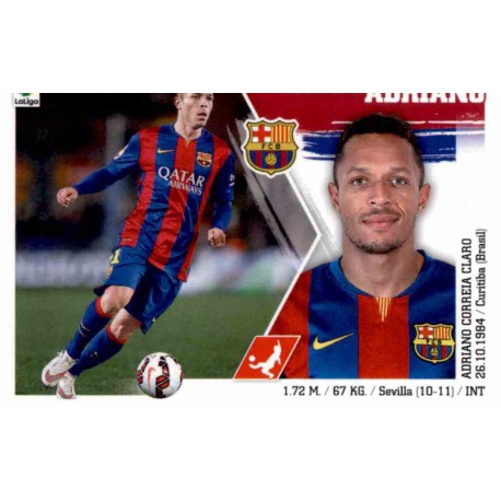 Adriano Barcelona 6 Ediciones Este 2015-16
