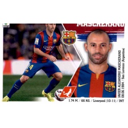 Mascherano Barcelona 9 Ediciones Este 2015-16