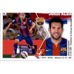 Jordi Alba Barcelona 11 Ediciones Este 2015-16