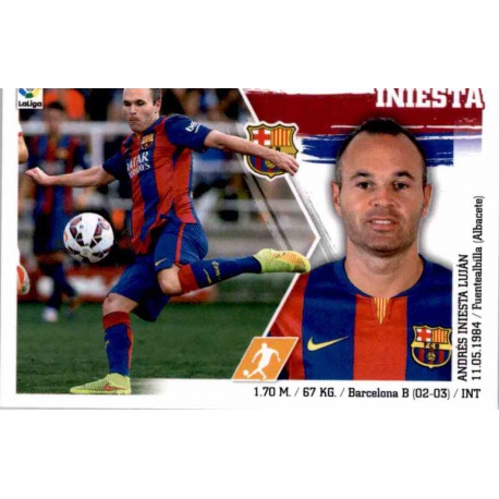 Iniesta Barcelona 14 Ediciones Este 2015-16