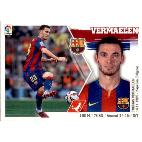 Vermaelen Barcelona 21 Ediciones Este 2015-16