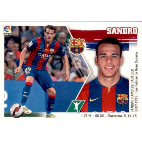 Sandro Barcelona 22 Ediciones Este 2015-16