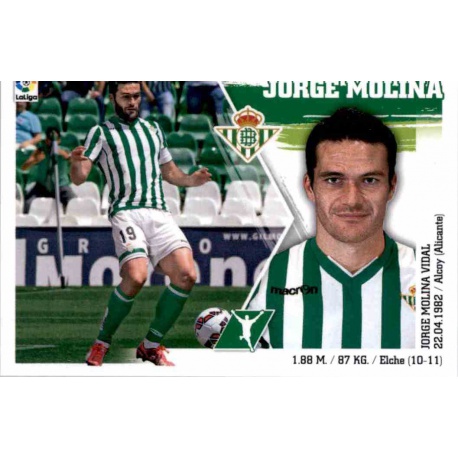 Jorge Molina Betis 19 Ediciones Este 2015-16