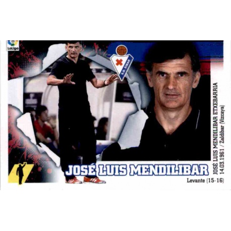 Jose Luis Mendilíbar Eibar 2 Ediciones Este 2015-16