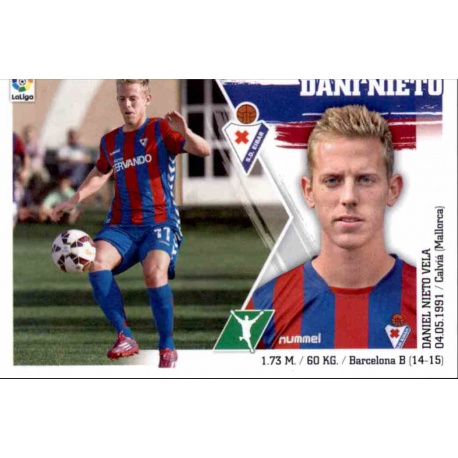 Dani Nieto Eibar 19 Ediciones Este 2015-16