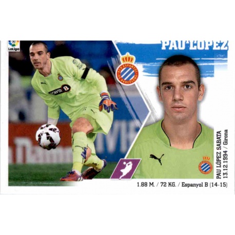 Pau López Espanyol 4 Ediciones Este 2015-16