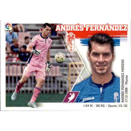 Andrés Fernández Granada 3 Ediciones Este 2015-16