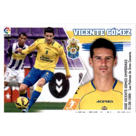 Vicente Gómez Las Palmas 11 Ediciones Este 2015-16
