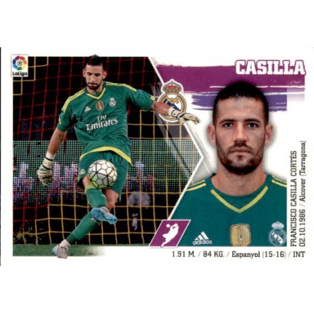 Casilla Real Madrid 3 Ediciones Este 2015-16