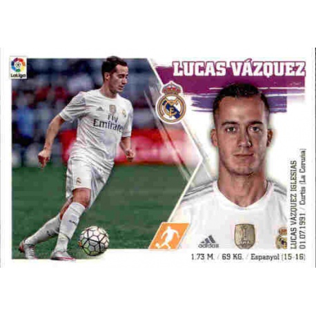 Lucas Vázquez Real Madrid 21 Ediciones Este 2015-16