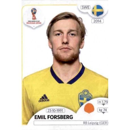 Emil Forsberg Suecia 483 Sweden