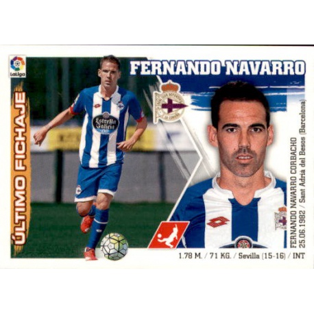 Fernando Navarro Deportivo UF17 Ediciones Este 2015-16
