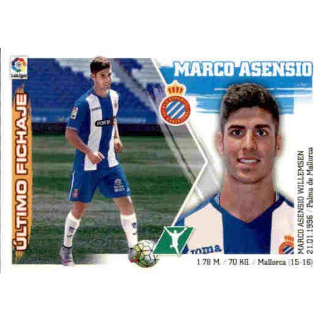 Marco Asensio Espanyol UF40 Ediciones Este 2015-16