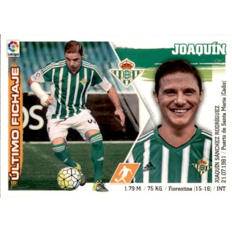Joaquín Betis UF54 Ediciones Este 2015-16