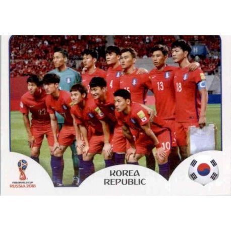 Alineación Corea del Sur 493 South Korea