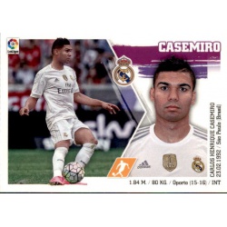 Casemiro Real Madrid Coloca 13 b Ediciones Este 2015-16