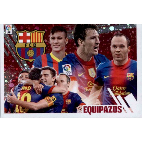 Barcelona Equipazos 4 Ediciones Este 2013-14