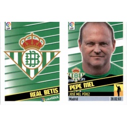 Escudo Pepe Mel Betis 5 Ediciones Este 2013-14