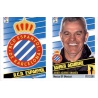 Escudo Javier Aguirre Espanyol 8  Ediciones Este 2013-14
