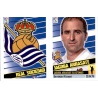 Escudo Jagoba Arrasate Real Sociedad 16  Ediciones Este 2013-14
