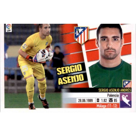 Sersio Asenjo Atlético Madrid 2 Ediciones Este 2013-14