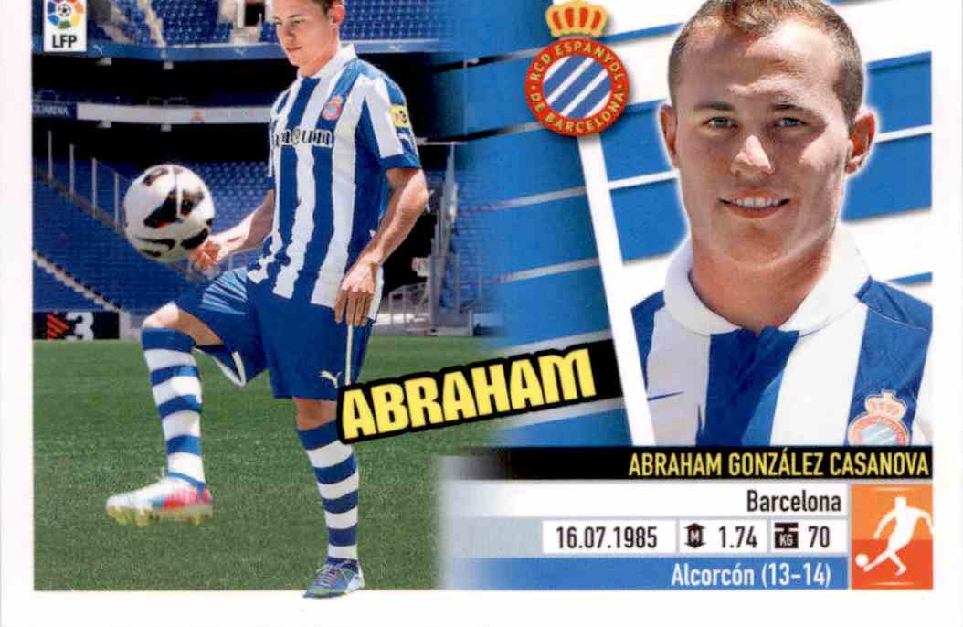Comprar Cromo de Abraham del Espanyol Este 2014-15
