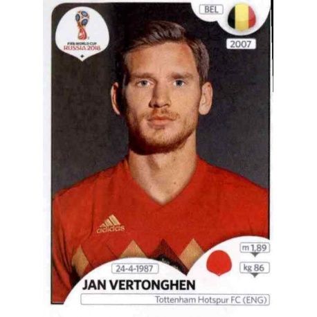 Jan Vertonghen Bélgica 517 Belgium