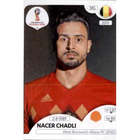 Nacer Chadli Bélgica 526 Bélgica