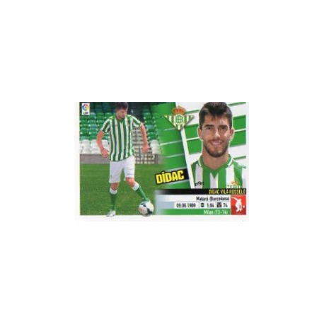 Dídac Betis UF39 Ediciones Este 2013-14