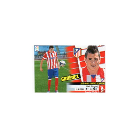 Giménez Atlético Madrid Coloca 3B Ediciones Este 2013-14