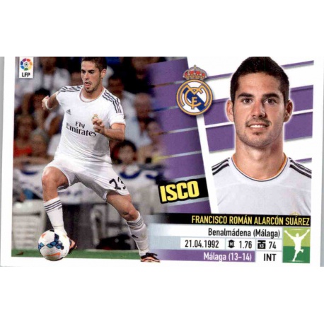 Isco Real Madrid Doble Imagen UF7 Ediciones Este 2013-14