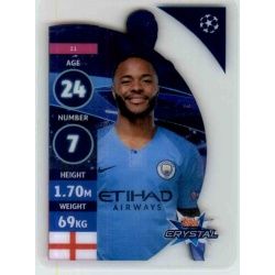 Raheem Sterling Topps Crystal Topps Crystal UCL