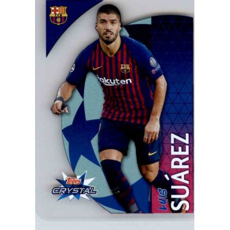 Luis Suárez Topps Crystal Topps Crystal UCL