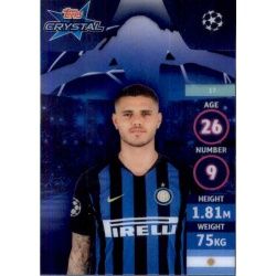 Mauro Icardi Star Striker Topps Crystal UCL