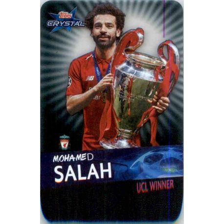 Mohamed Salah Ucl Winner Topps Crystal UCL