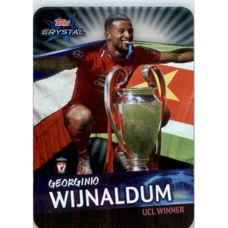 Georginio Wijnaldum Ucl Winner Topps Crystal UCL