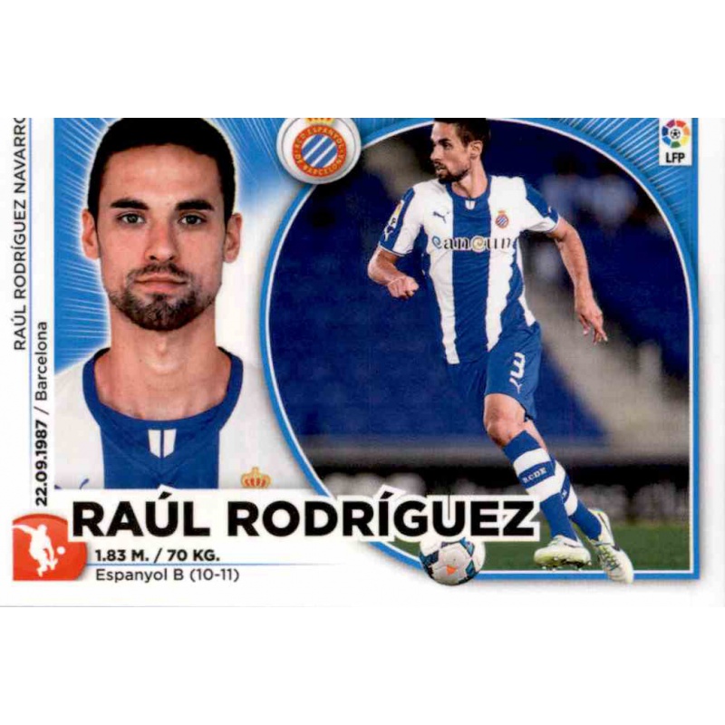 Oferta Cromo de Raúl Rodríguez del Espanyol Liga 2014-15