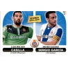Casilla - Sergio García Espanyol 24  Ediciones Este 2014-15