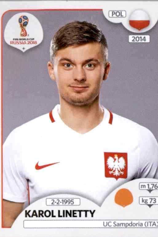 Sticker 601 Panini WM 2018 World Cup Russia Polen Artur Jedrzejczyk 