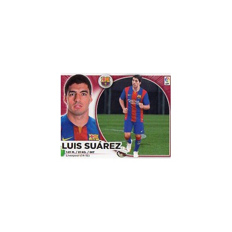 Luis Suárez Barcelona UF14 Ediciones Este 2014-15