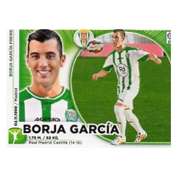 Borja García Córdoba Coloca 16 Ediciones Este 2014-15