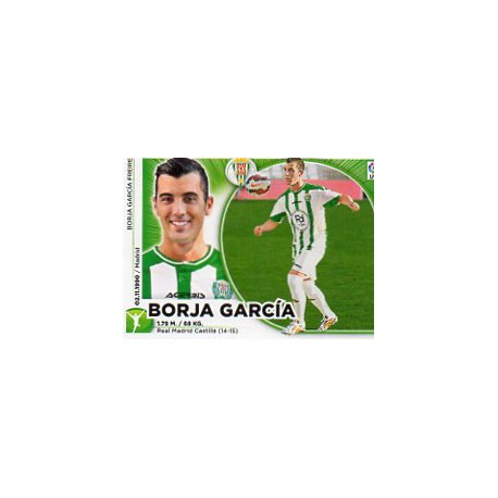 Borja García Córdoba Coloca 16 Ediciones Este 2014-15