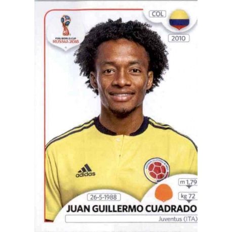 Juan Guillermo Cuadrado Colombia 641 Colombia