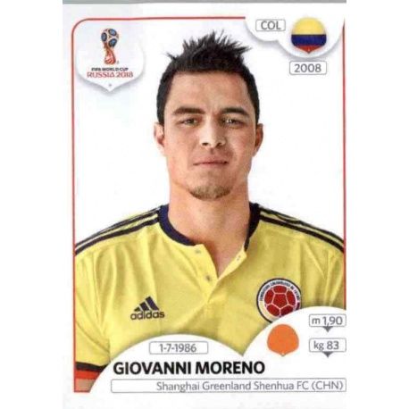 Giovanni Moreno Colombia 644 Colombia